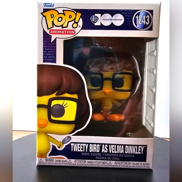 Funko pop animation 1243 tweetybird as Velma dinkley new - Picture 1 of 7